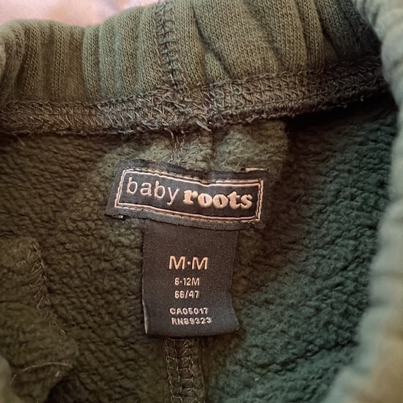 Roots baby and roots kids shorts in green - Picture 5 of 7